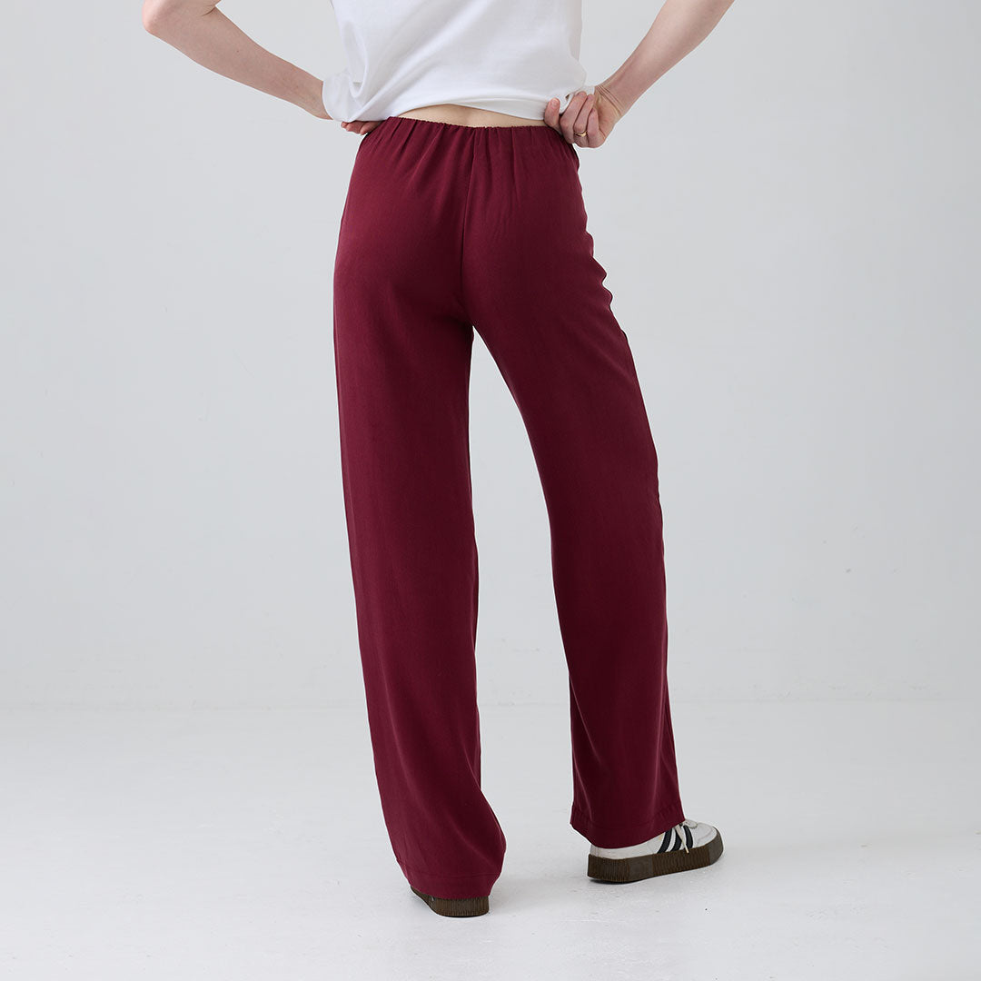 eight to eight Beaujolais Trouser