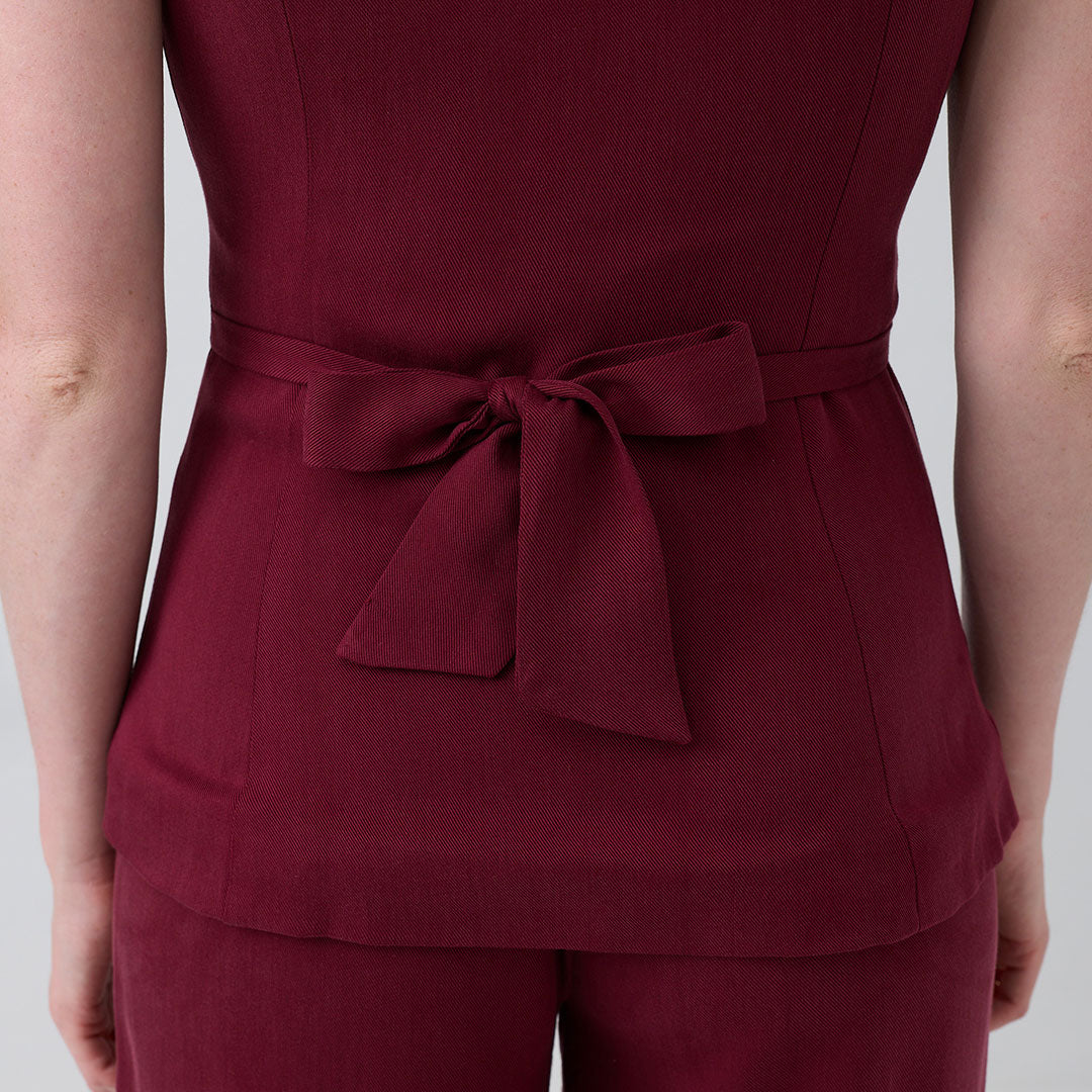 eight to eight Beaujolais Waistcoat
