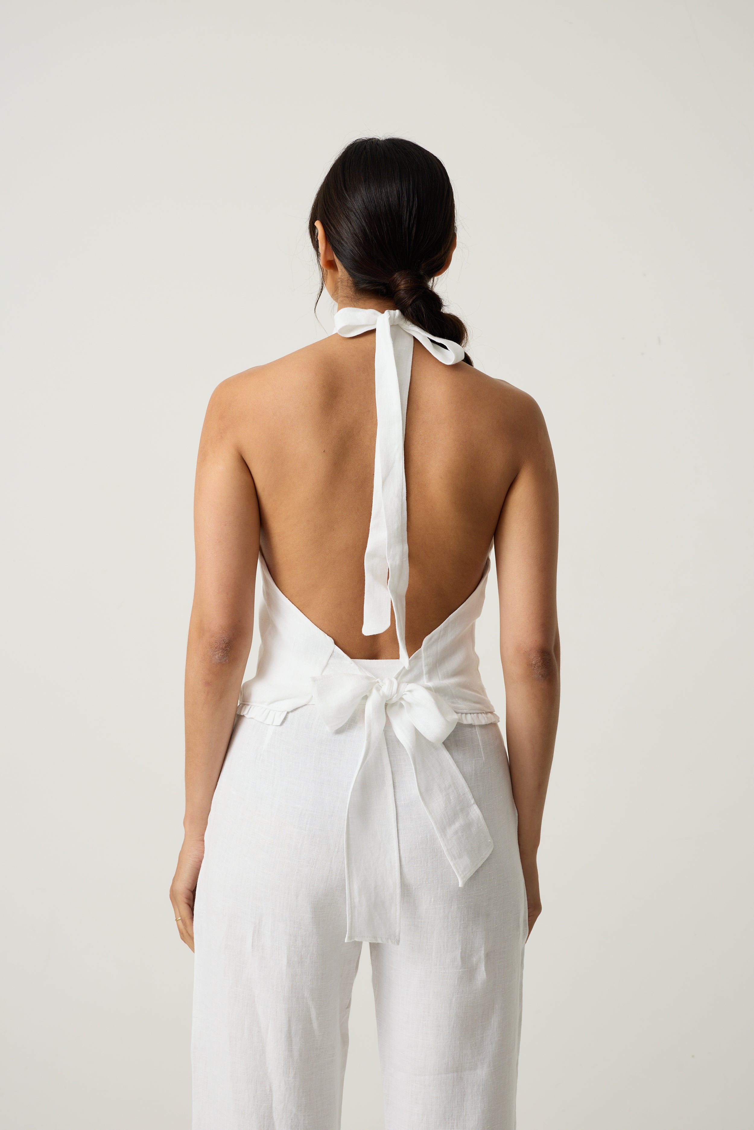 Beyond the Wallflower halter in Salt