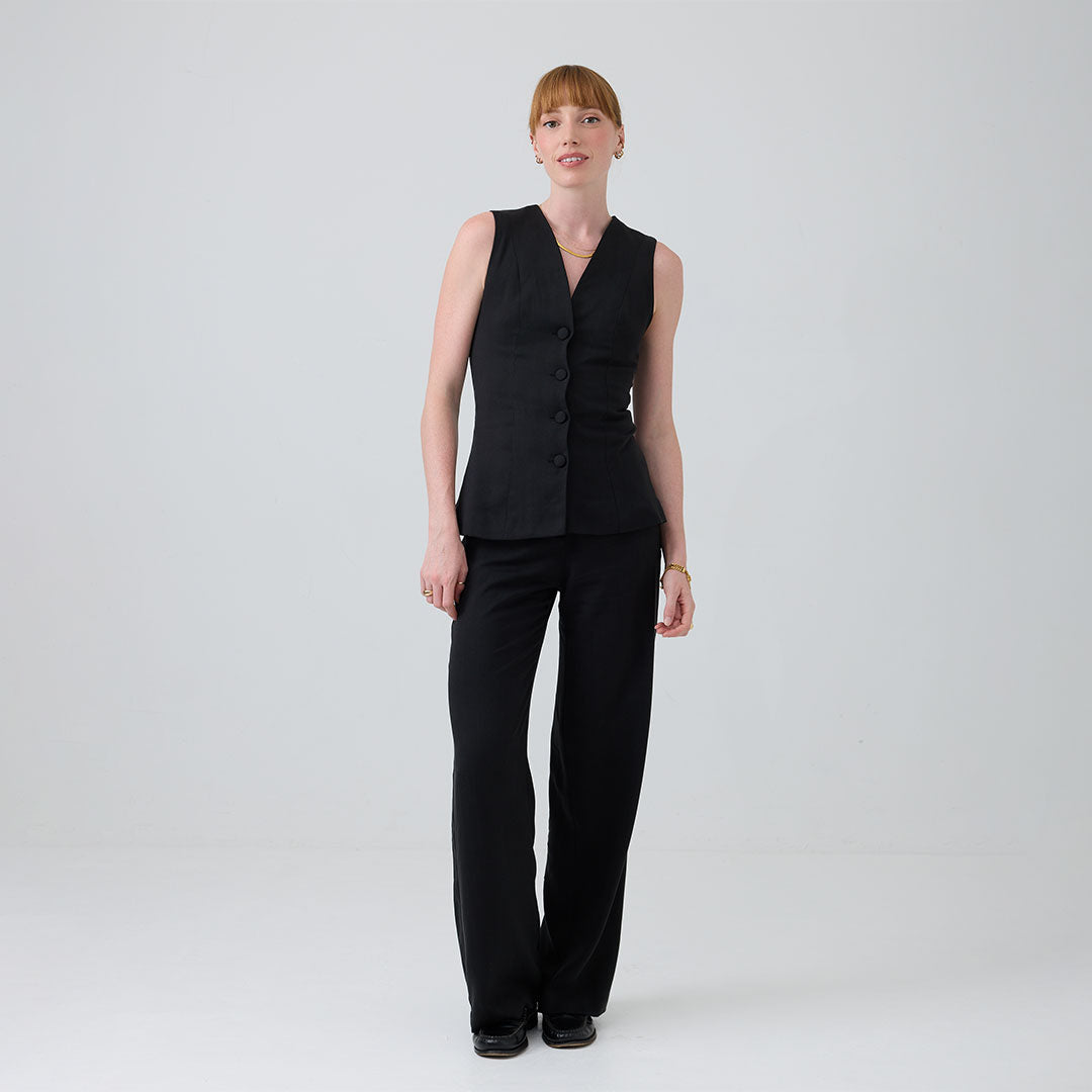 eight to eight Raven Trouser